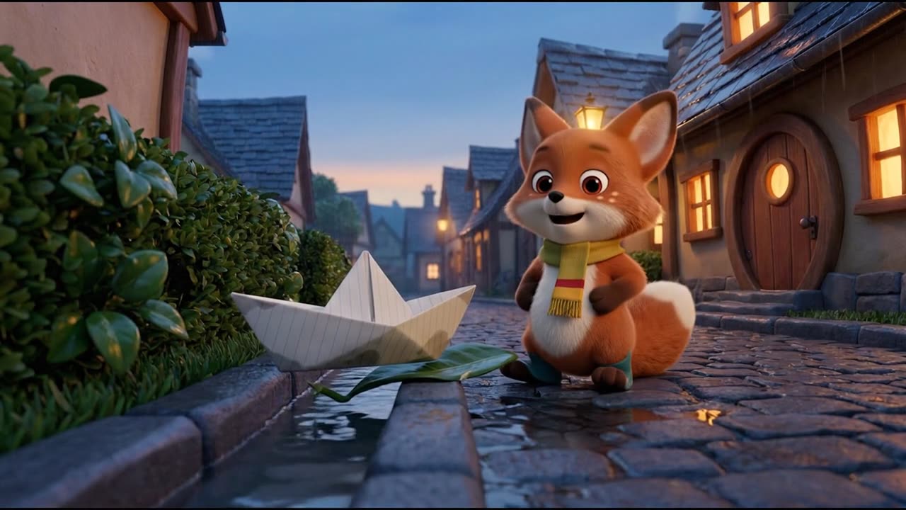 Still from Pip and the Paper Boat